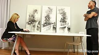 sara jay's big booty gets dicked in office blowjob session