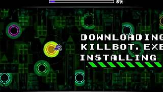 Old extreme monster demon in geometry dash by lithfusion