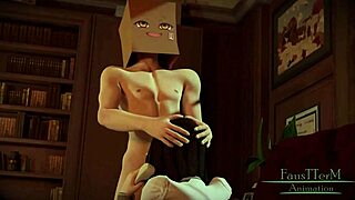 stranger in his apartment anime babe Elizabeth chokes on cum