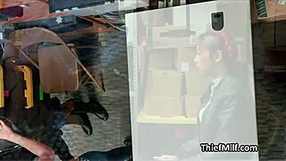 asian stepmom rescues with her pussy at work, you know?