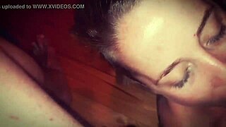 i took on this colossal cum load as a dicksuckologist in a homemade facial scene