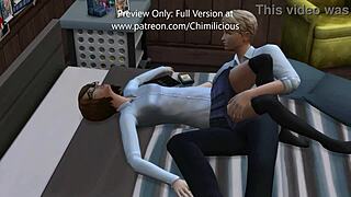 Man, study time just got steamy with this cute anime babe