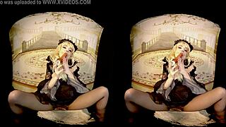 Rebeka black in cosplay dildo masturbation 😍