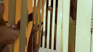 teen twink gives ass to naughty neighbor at the gate