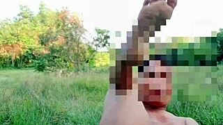 Myanmar Gay Cocklover Naked in Outdoor Anal