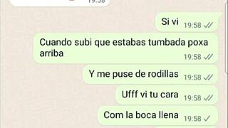 Talking To Girlfriend After Fucking! Part 3