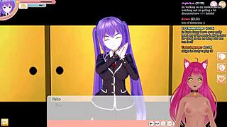 vtuber plays koikatsu party part six with anime themes