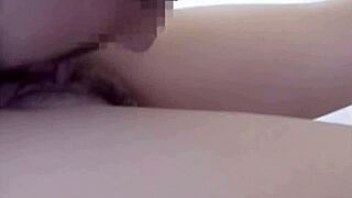 Pretty Japanese Fingering Her Tight Pussy