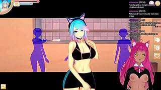 vtuber plays koikatsu party part six with anime themes