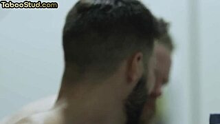 taboo interracial threesome with bareback and rimjob action