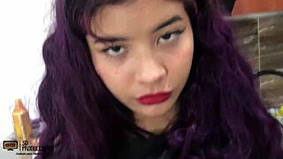 Found my horny stepsister and couldn't resist banging her hard