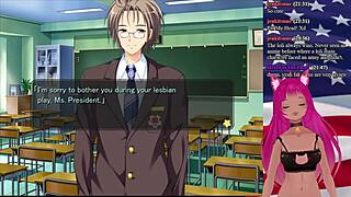 vtuber lewdneko plays my girlfriend is the president part 6