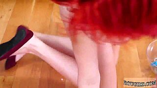 Hey, wanna see this blonde teen take hard anal training with total domination?