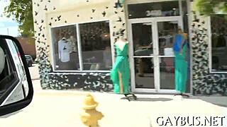 in this explicit gay scene, they engage in bareback fucking and blowjobs, showcasing their sexy encounters.