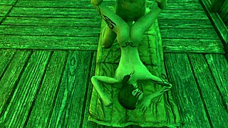 Fo4 Elie and Porter Gage in Wild Hentai Doggystyle Action