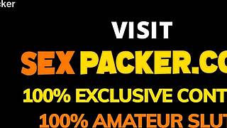 Reverse Cowgirl Anal Riding Brunette Babe Craves Big Cock