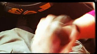 Barbie takes on a big black cock in a car audition