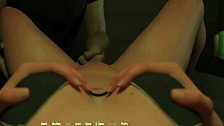 Projekt Passion Gaming and Pussy Fingering! Big Booty Busty Blonde!