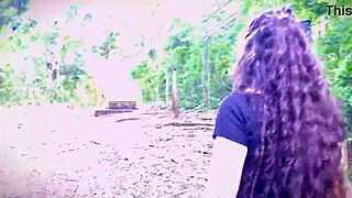 Yo, pissing in the forest for my pee fans!