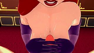Jessica Rabbit gives epic blowjob and boobjob in part 1! 😍