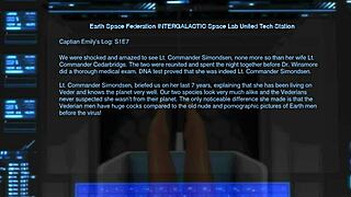 Intergalactic Sluts Reunite in Rough Outdoor BDSM