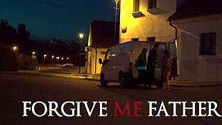 I watch this tattooed european brunette pull out her tits before getting roughly fucked in a van, oh man.