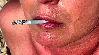 Smoking CIGARETTES on the BEACH at SUNSET