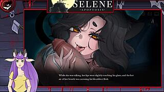 Selene climaxes on massive cock in apoptosis