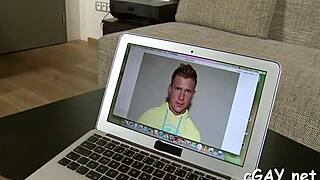 tough gay stud gives juicy blowjob before hardcore anal sex