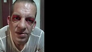 bisexual crossdresser mark wright craves a real cock fucking him while he plays with his own