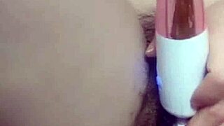 Young Asian Woman Enjoys Solo Fingering Session