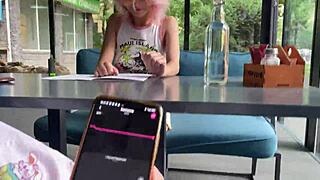 walking the city streets with a sneaky vibrator inside