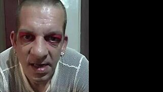 bisexual crossdresser mark wright craves a real cock fucking him while he plays with his own