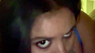 Best blowjob of 2022 by horny Latina milf with big tits