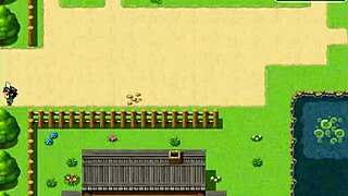 yuka feels intense relief as gods piss in the woods during the hentai game