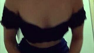 brazilian latina shows sexy ass and invites masturbation