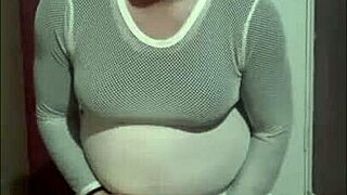 bisexual crossdresser mark wright craves a real cock fucking him while he plays with his own