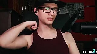 Teen stepsister gabbie relaxes with her big natural tits