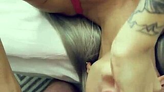 I caught my step sister and fucked her mouf so hard