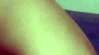 Young Asian Woman Enjoys Solo Fingering Session