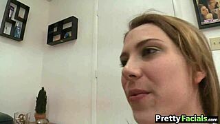 does this sexy teen 18+ want a facial?