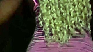 A couple has fun with a pornographic milf