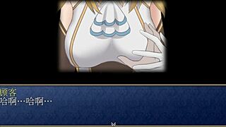 snow la and the three artifacts - hotel erotic part-time job exposing breasts in small window