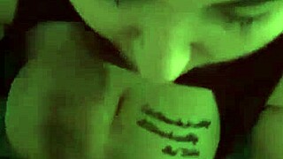 she's sucking that big cock like a bitch