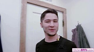 imagine three best friends getting fucked by their coach's big cock, with blowjobs and face sitting.