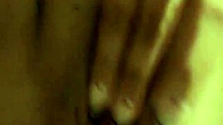 Petite with big tits masturbate alone in the shower