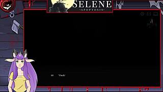Japanese hentai queen Selene gets a mind blowing orgasm with huge monster cock