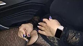 Porto Teresa To The Shopping Center And She Gives Me A Blowjob In The Parking Lot, I Load Her Mouth With Milk While Cars Pass