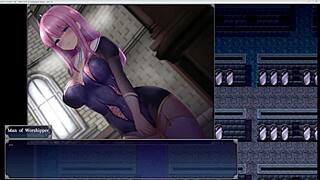 Enicia Blows Multiple Guys in Hentai Street Game