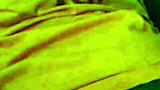 A young black teen gives a deep throat blowjob